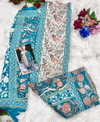 AT 136 A to D By Amrutvela Viscose Maslin Best Dress Material Wholesale Shop In Surat
